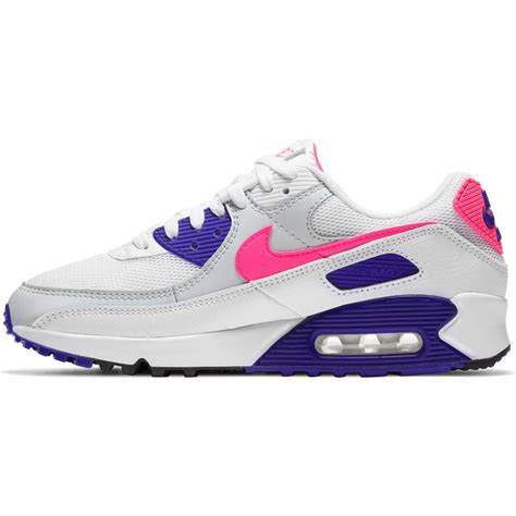 nike air max wit roze paars